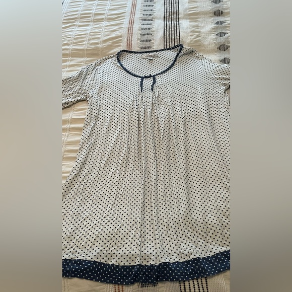 Comfort short sleep gown XL Ellen Tracy - Picture 1 of 5